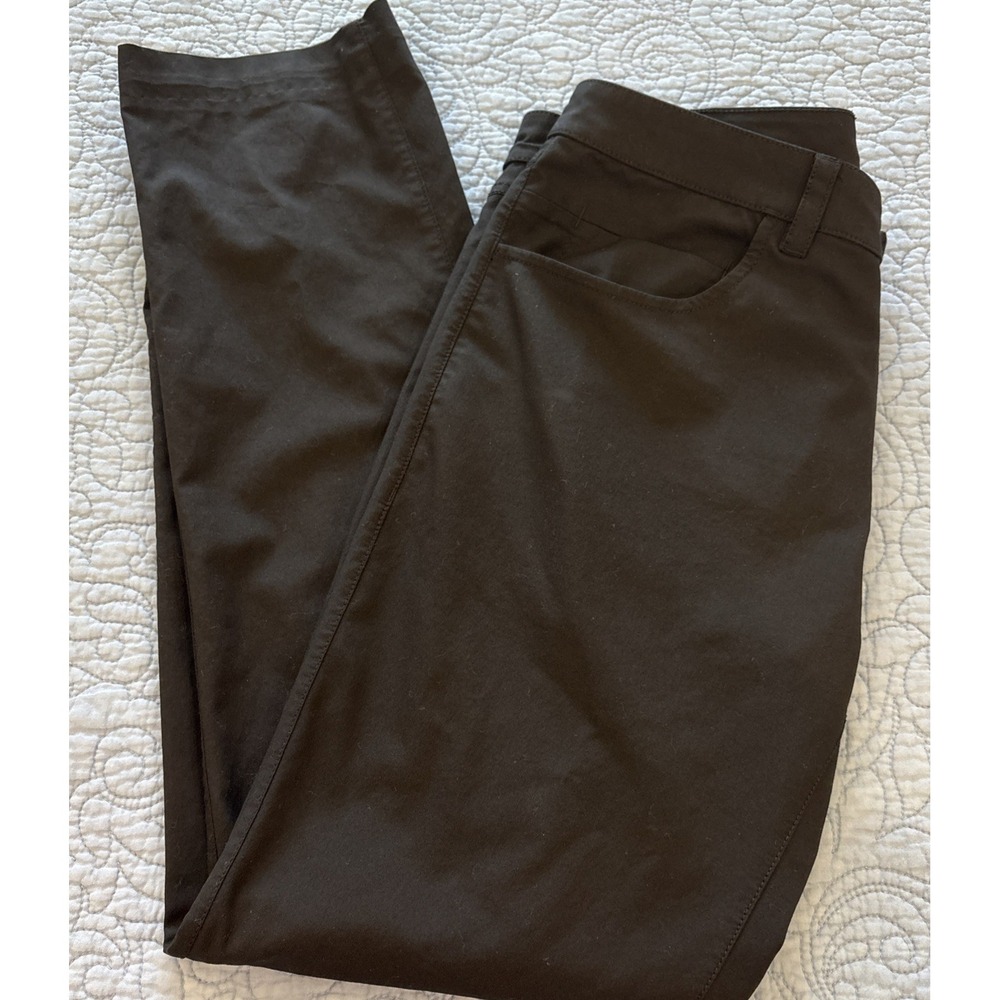TASC Men's Black 32x29 Tailored Fit Stretch Tech Pants Bamboo